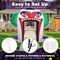 Giant 10 FT Halloween Inflatables Clown Archway Outdoor Decorations,(Purple)